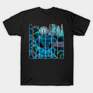 London Skyline 2023 - Wave of Kanagawa T-Shirt